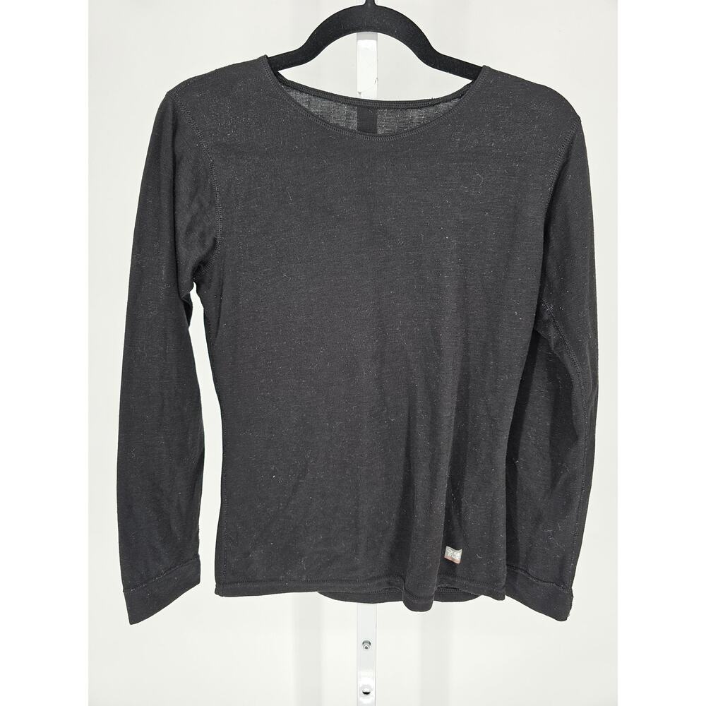 Polarmax Technical Base Layer Womens Sz M Long Sleeve T Shirt Black